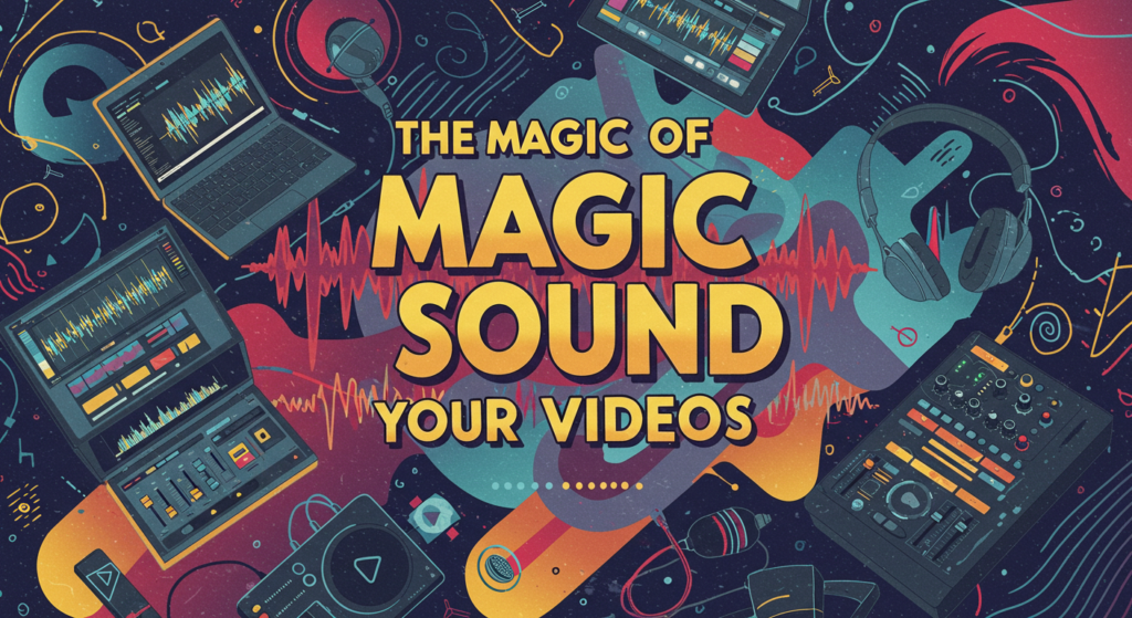 magic sound effect for video